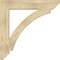 Ekena Millwork Thorton Slat Rough Sawn Bracket, Douglas Fir, 6"W x 40"D x 40"H BKT06X40X40THR06RDF - alternate 2